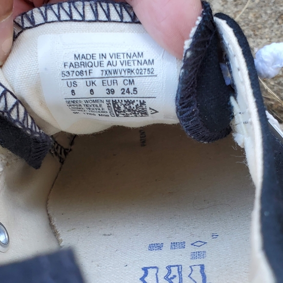 Converse all star slipons blue and white - Picture 2 of 8